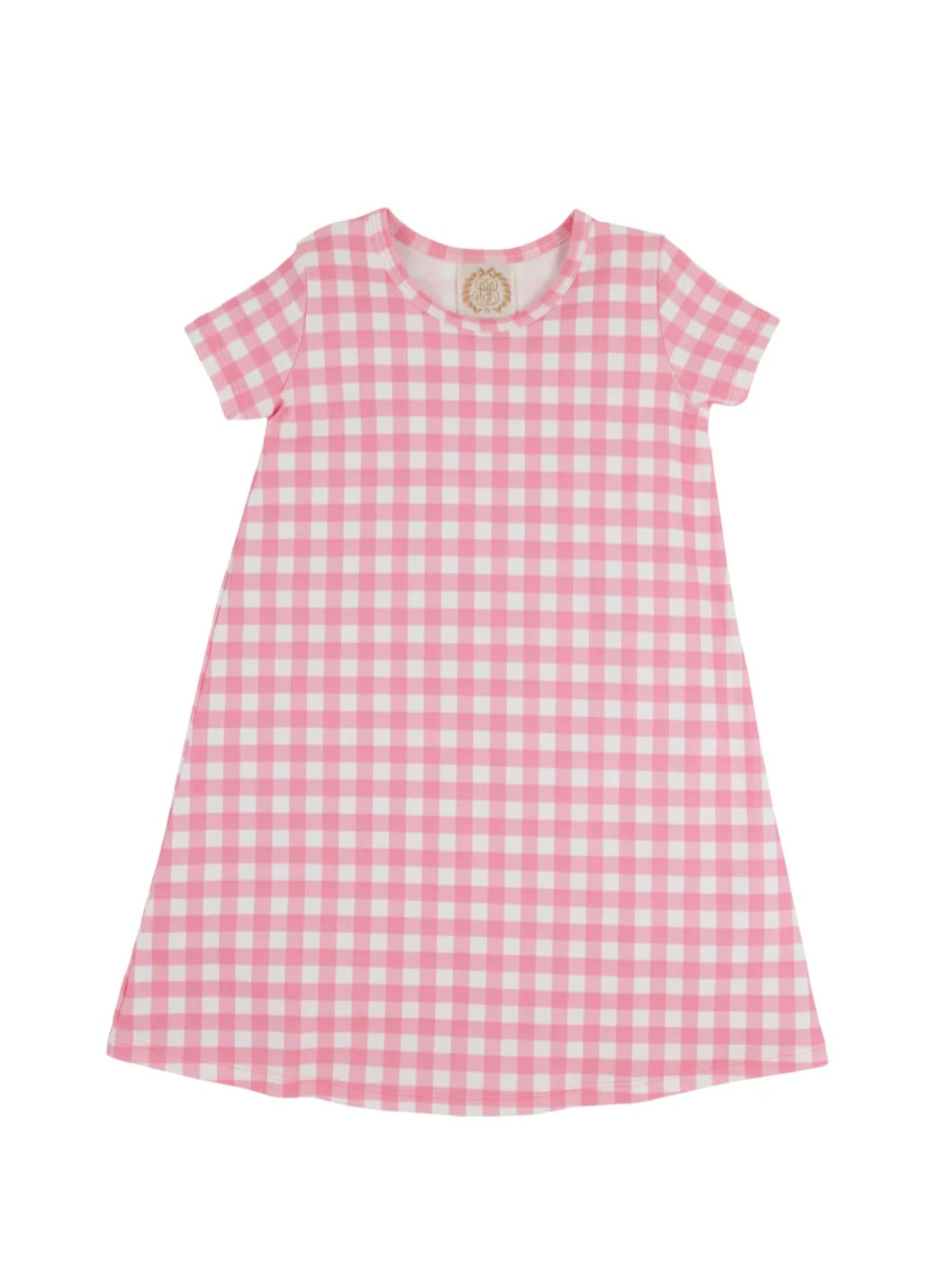 Polly Play Dress - Hamptons Hot Pink Gingham