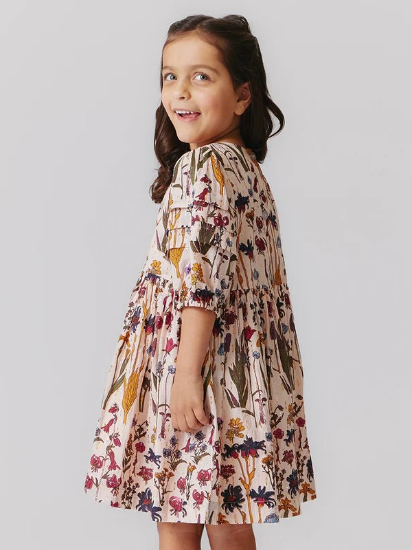 Autumn Flowers Brooke Dress