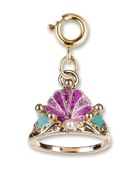 Charm It! Gold Mermaid Tiara Charm