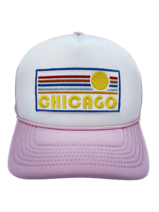 Chicago Trucker Hat 2-12Y - Pink