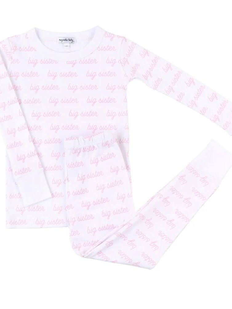 Big Sister Long Sleeve Pajama Set