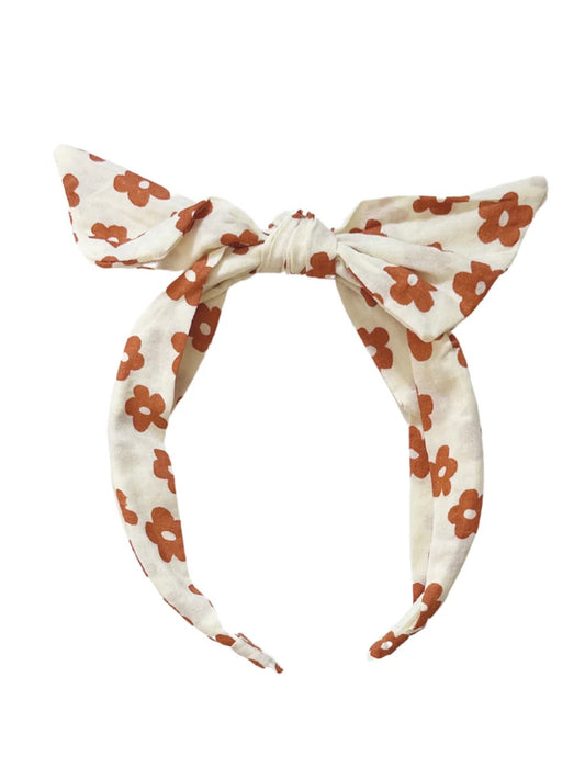 Flower Power Tie Headband