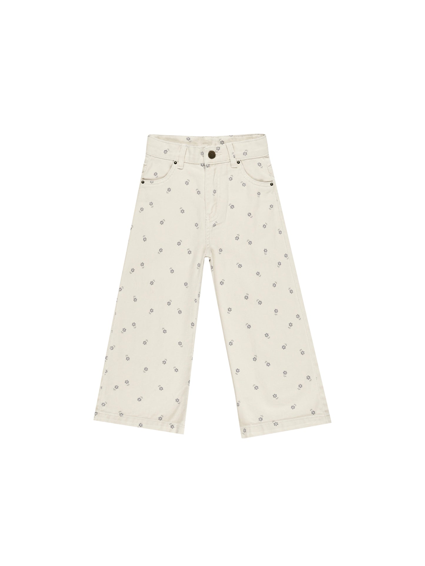 Blue Daisy Straight Leg Pant