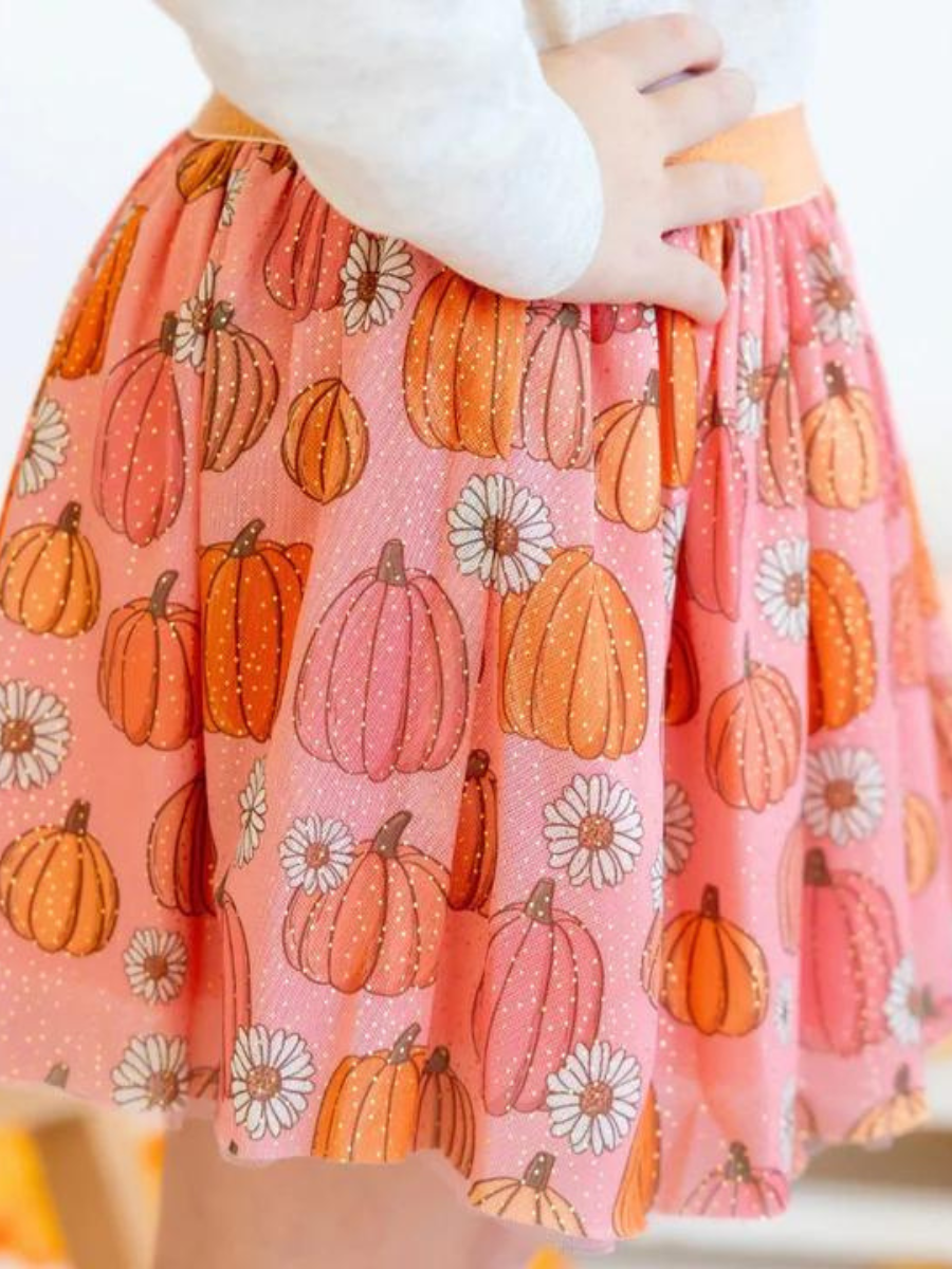 Pumpkin Daisy Tutu