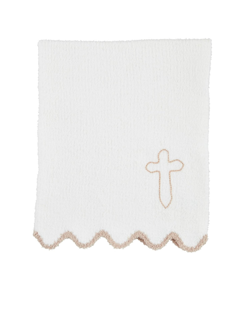 Cross Scallop Blanket