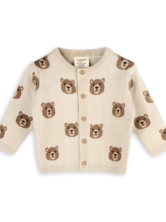 Brown Bear Cardigan