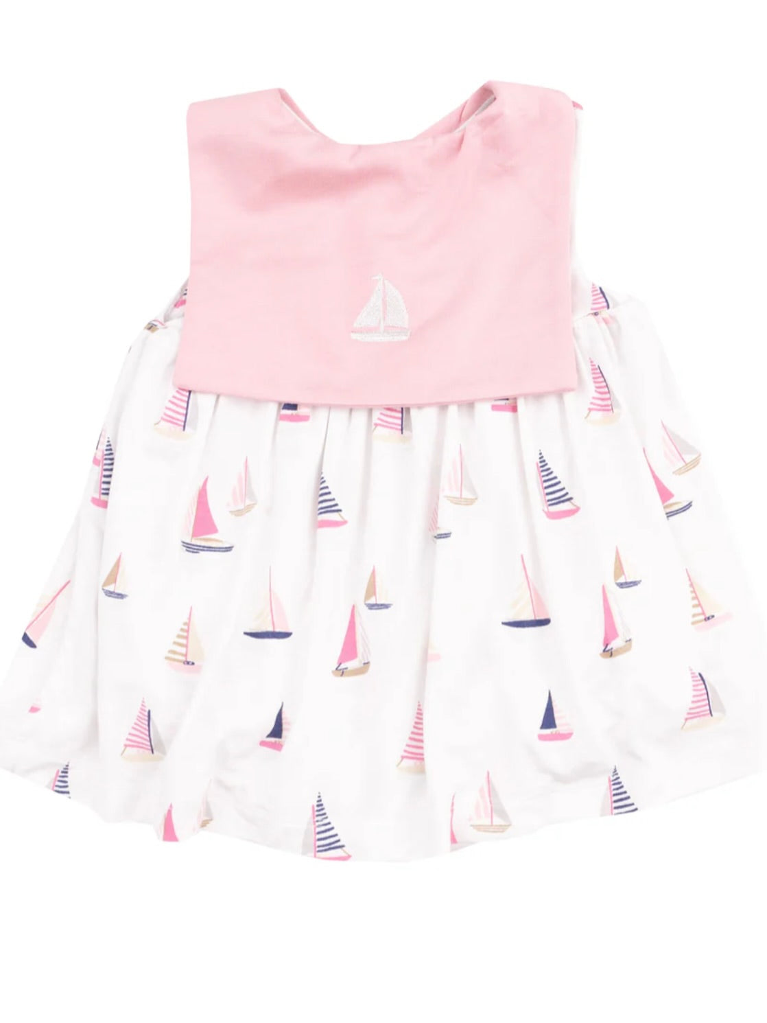 Pink Sailboats Bodysuit Dress