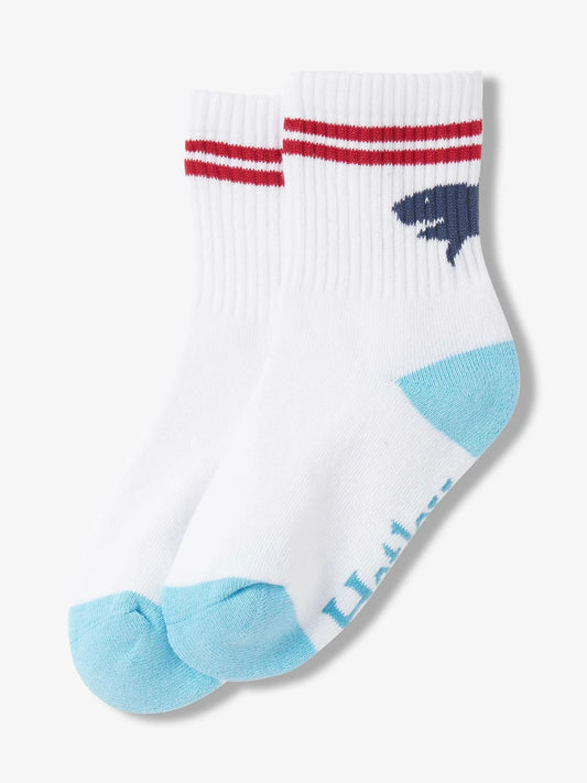 Shark Silhouette Crew Socks