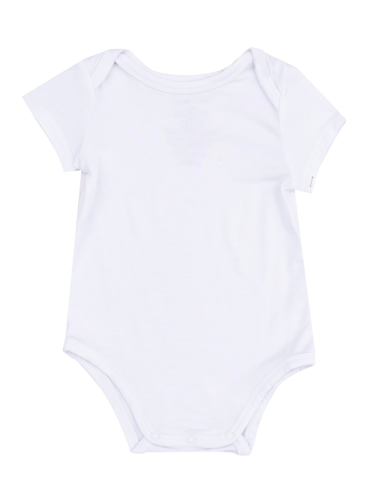 Solid White S/S Bodysuit