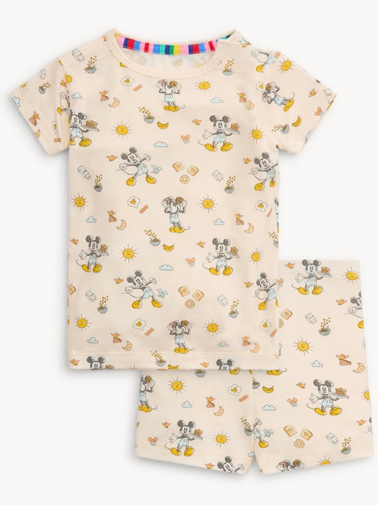 Magnetic S/S Pajama Set - Mickey's Brunch