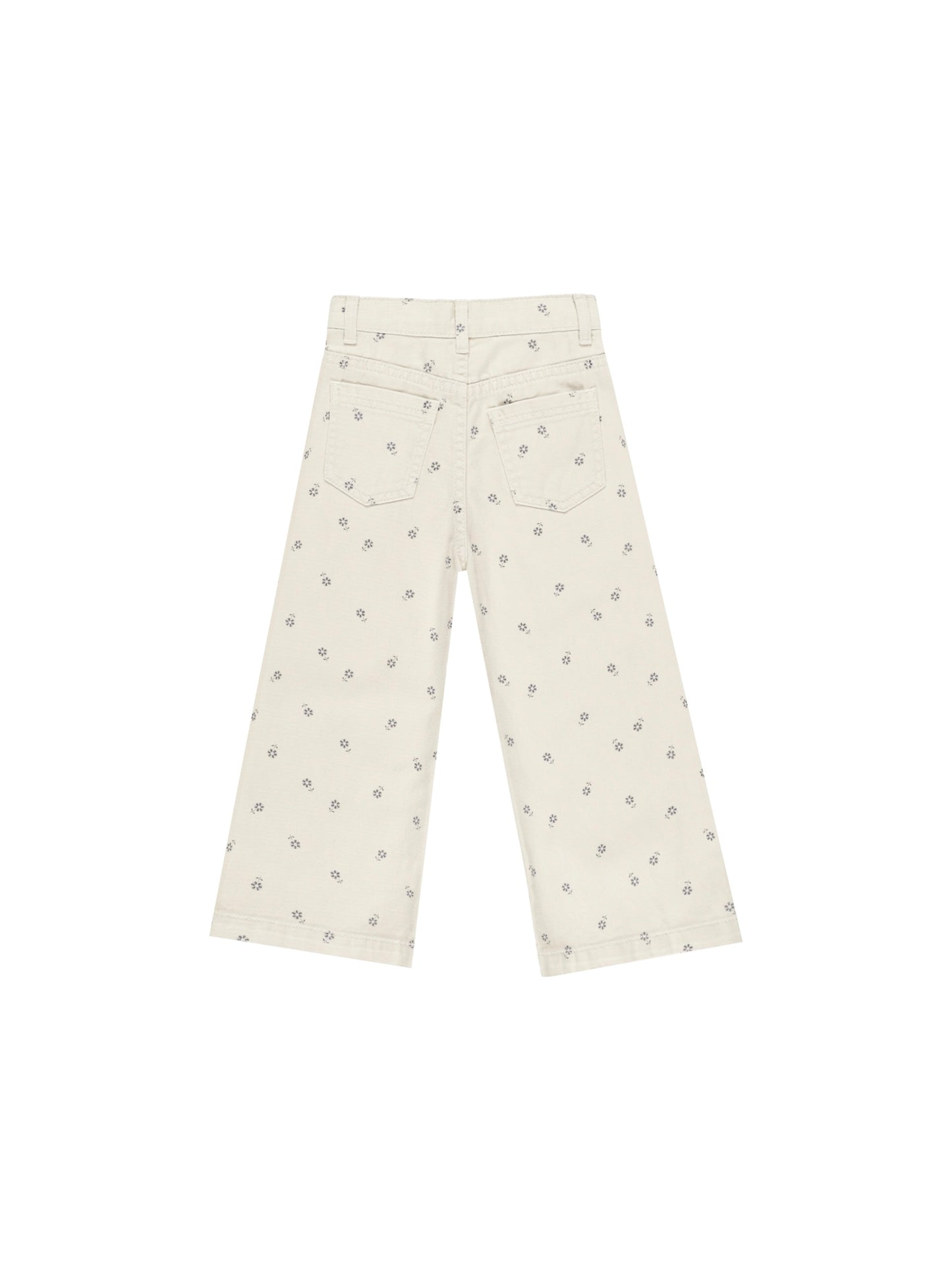 Blue Daisy Straight Leg Pant