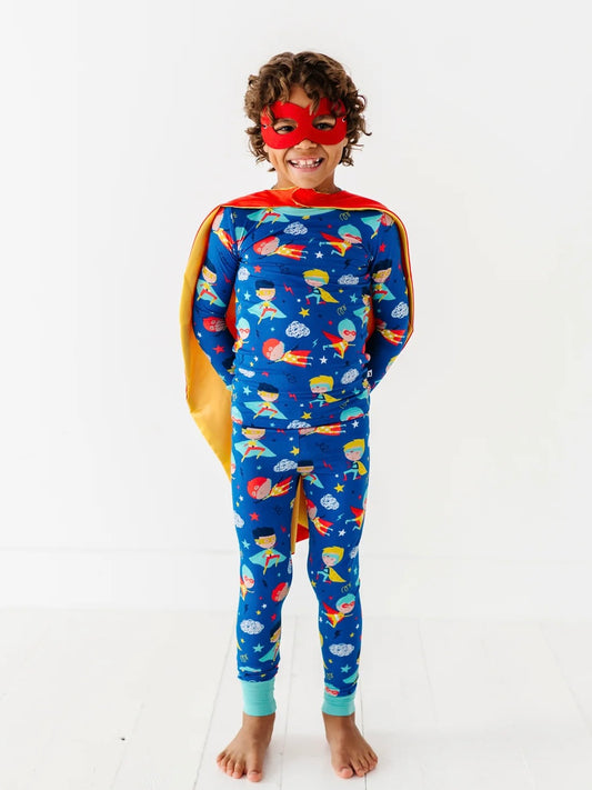 Toddler Pajamas - Blue Superhero