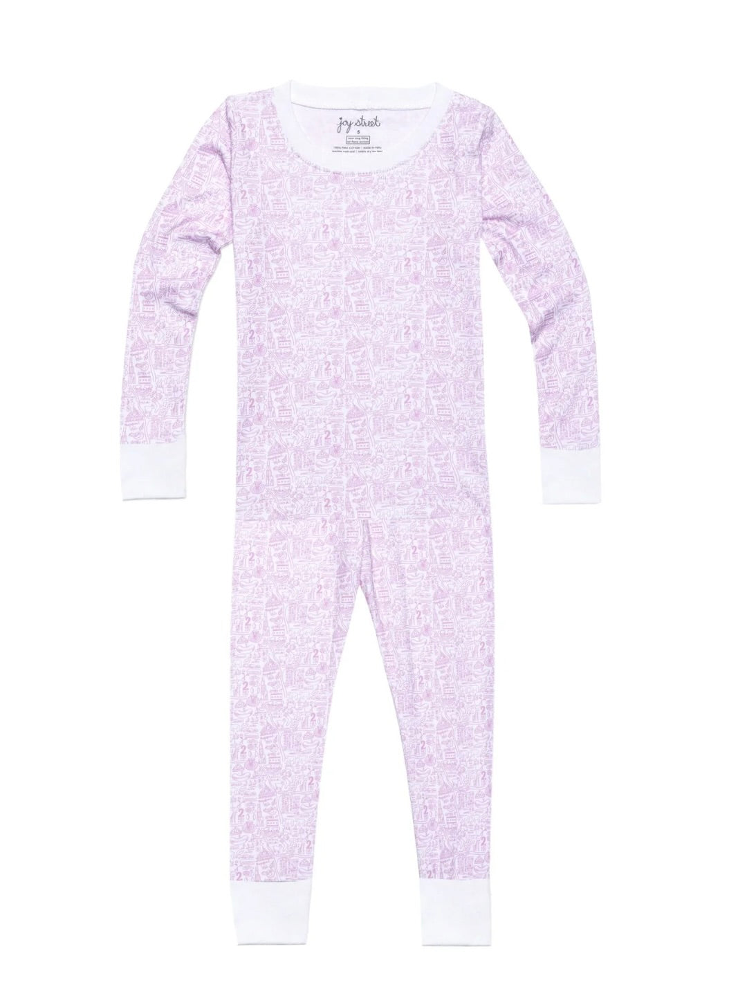 Chicago Two Piece Pajamas - Pink