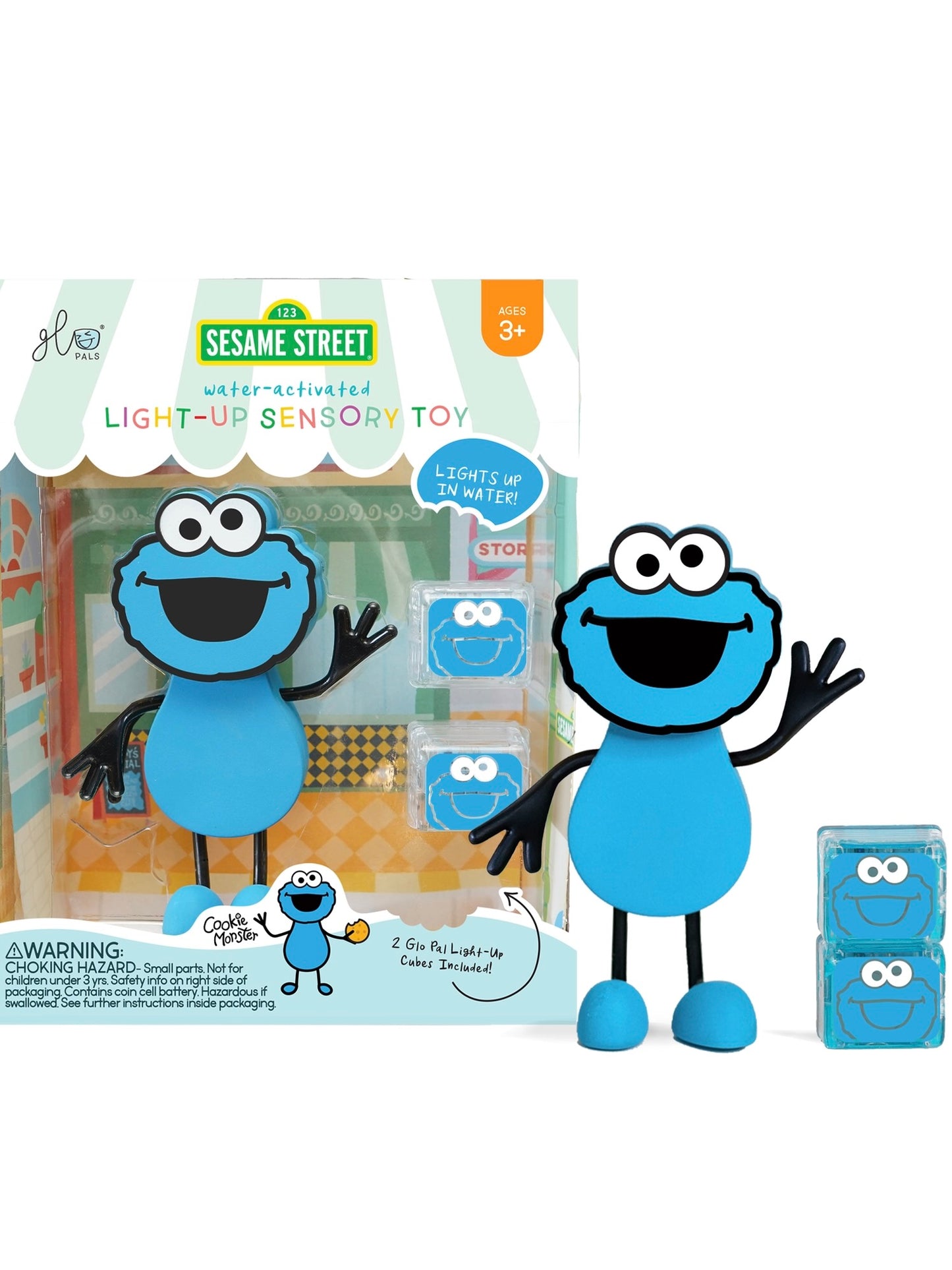 Glo Pals Cookie Monster Character