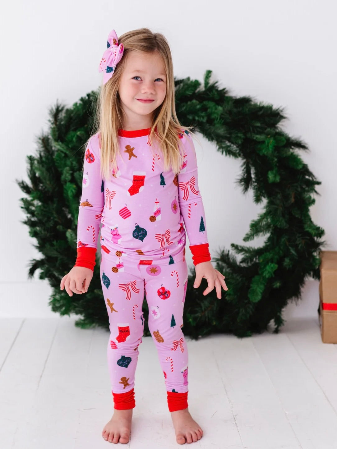 Toddler Pajama Set - Merry Pinkmas