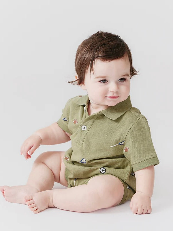 Alec Polo Romper - Sports