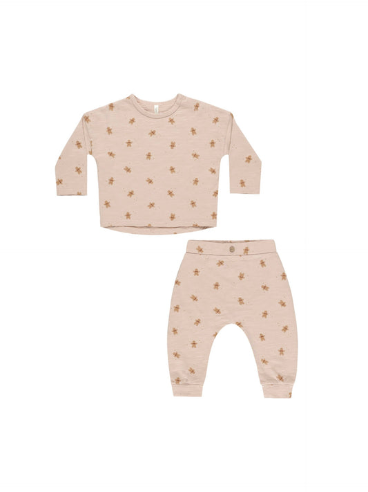 Gingerbread Long Sleeve Set