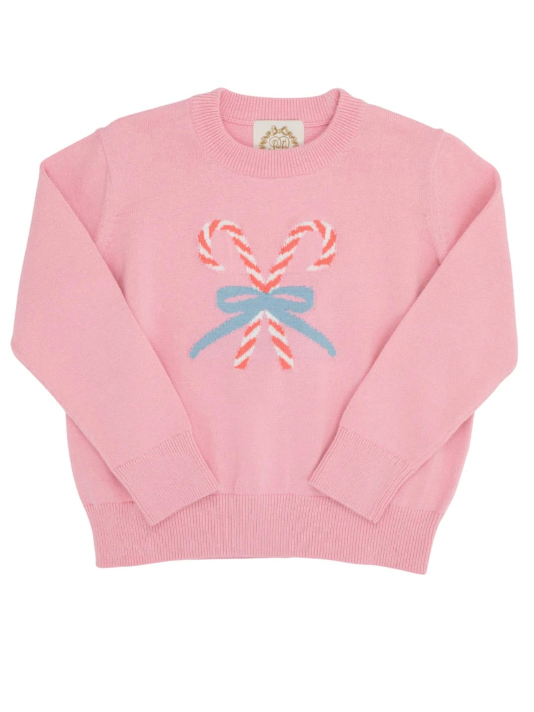 Hamptons Hot Pink Candy Cane Isabelle's Sweater