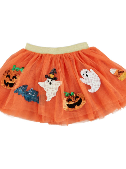 Halloween Tutu - Orange (3T+)