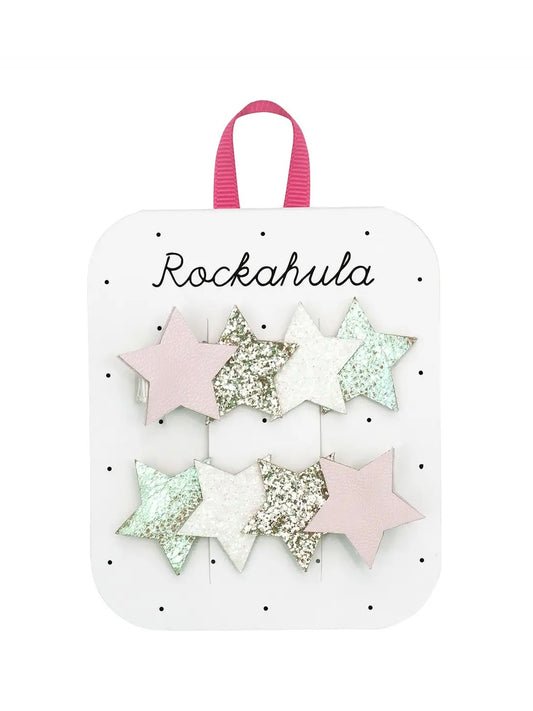 Enchanted Shimmer Star Clips