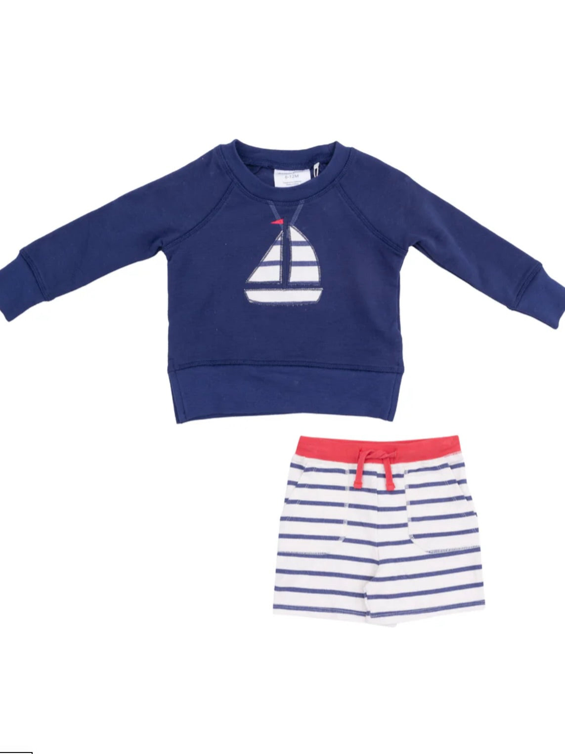 Sailboat French Terry Sweatshirt + Short