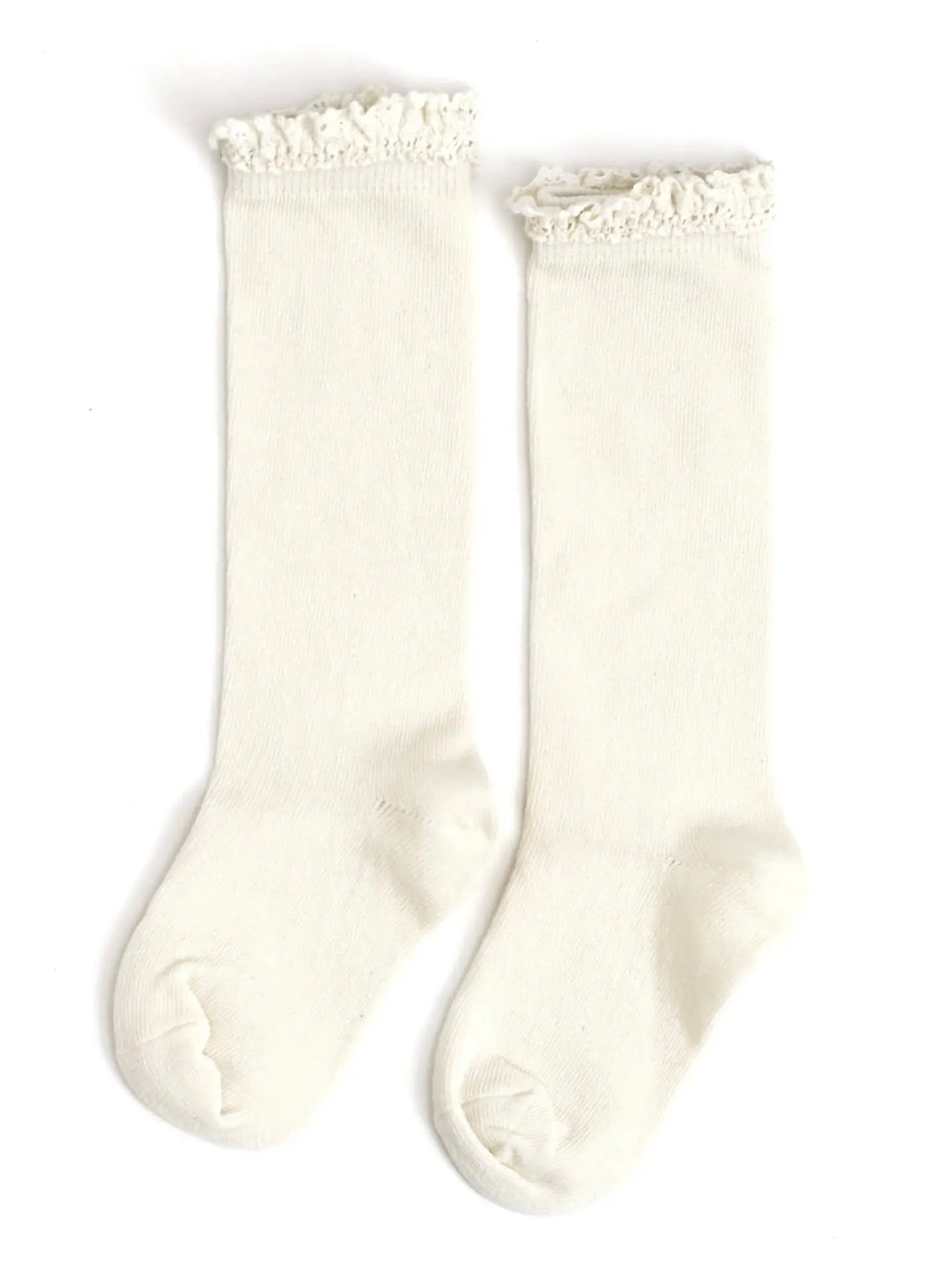 Ivory Knee High Socks