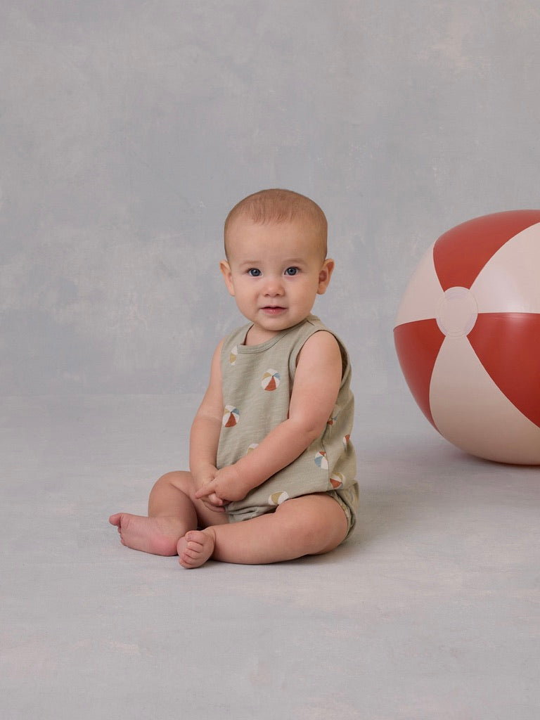 Sage Beach Balls Bubble