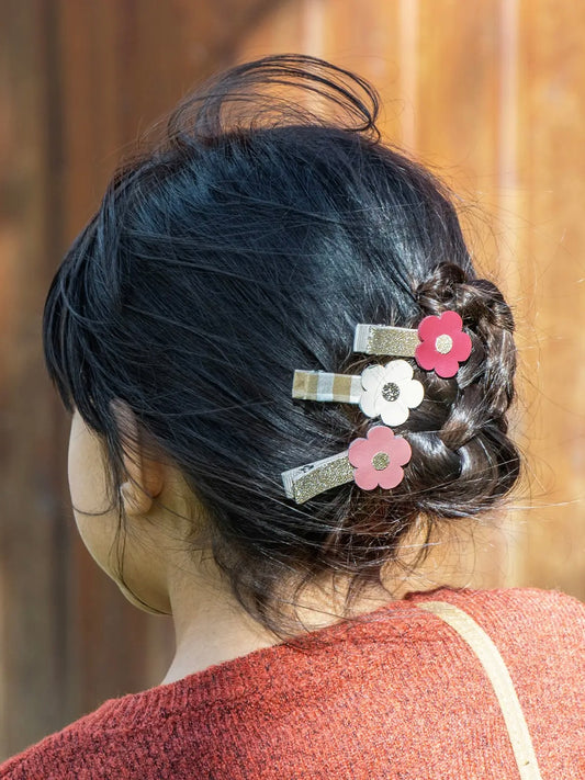 Prairie Flower Bar Clips