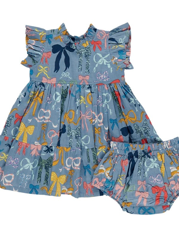 Jennifer Dress Set - Bows on Bows