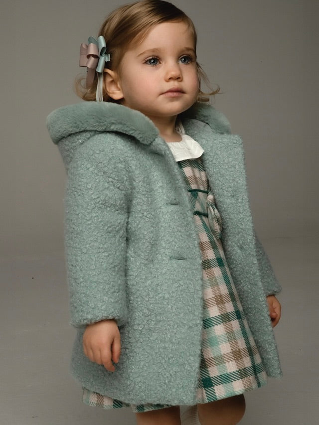 Shearling Coat - Jade