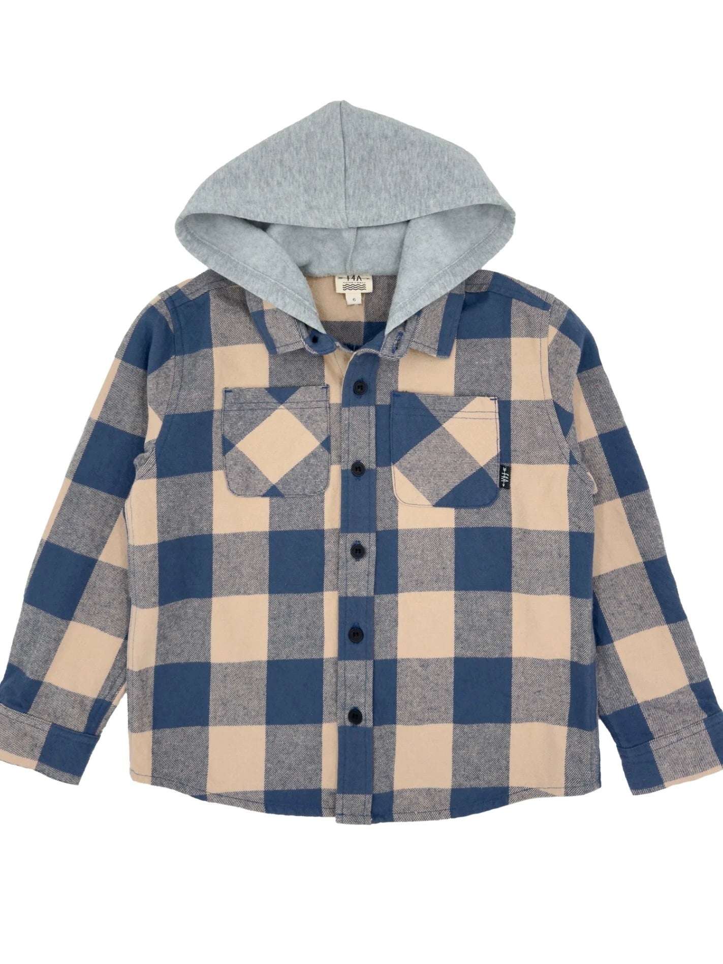 Upland Flannel Jacket - Navy