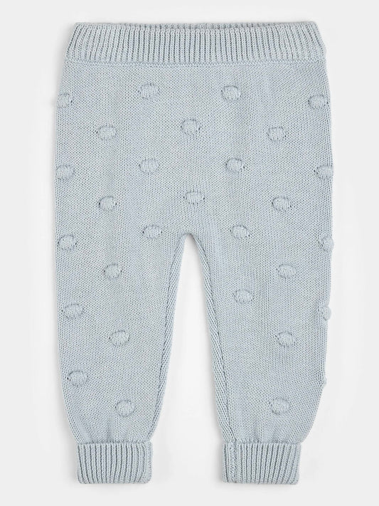 Sweater Knit Legging - Pearl Blue