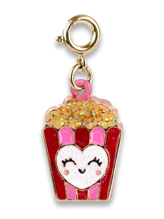 Charm It! Gold Glitter Popcorn Charm