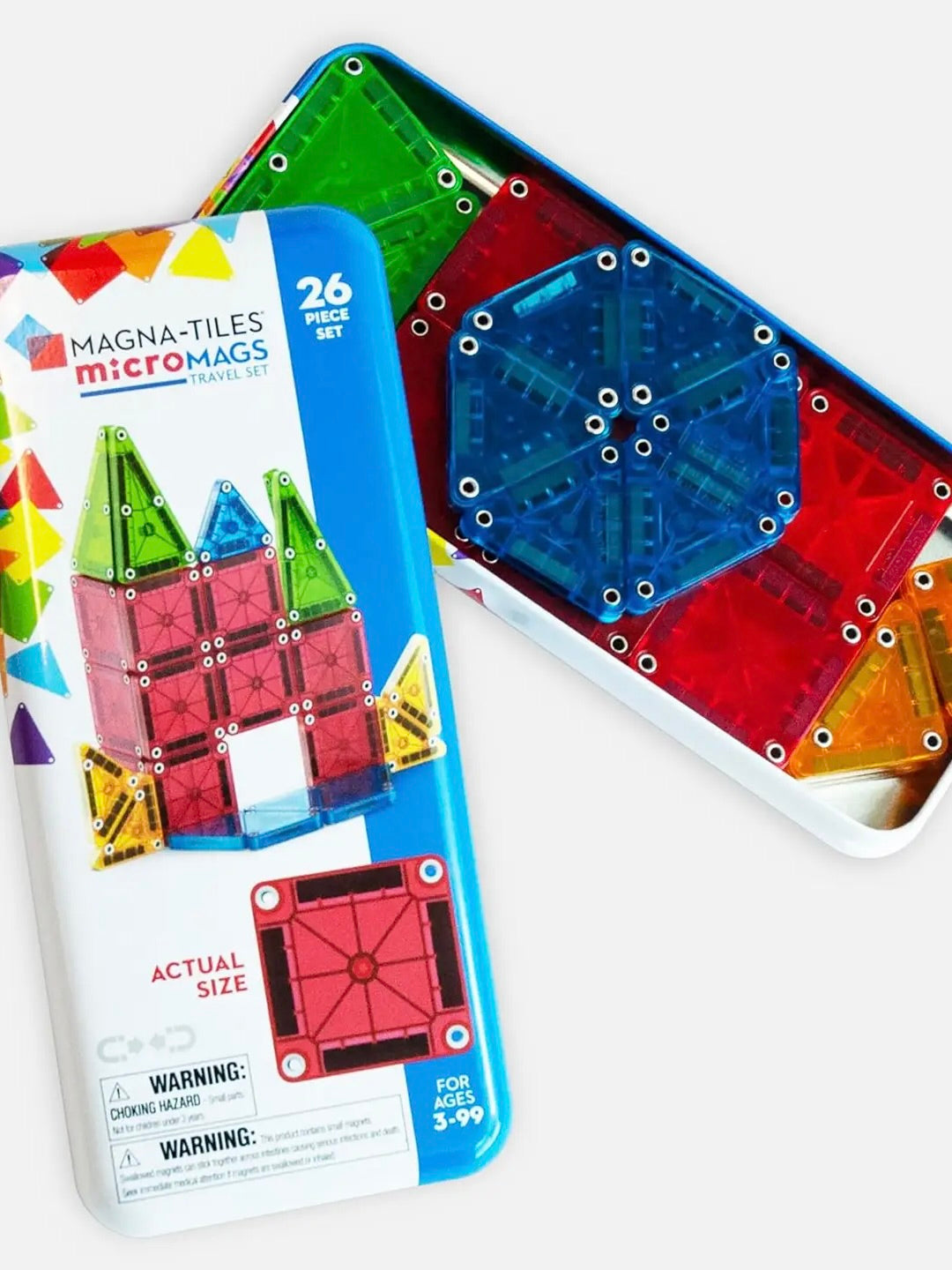 Magna-Tiles Micromags 26-Piece Travel Set