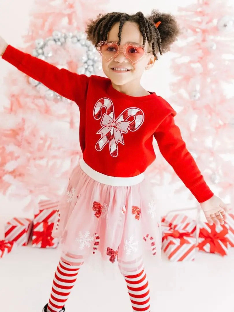 Christmas Tutu - Candy Cane Cutie