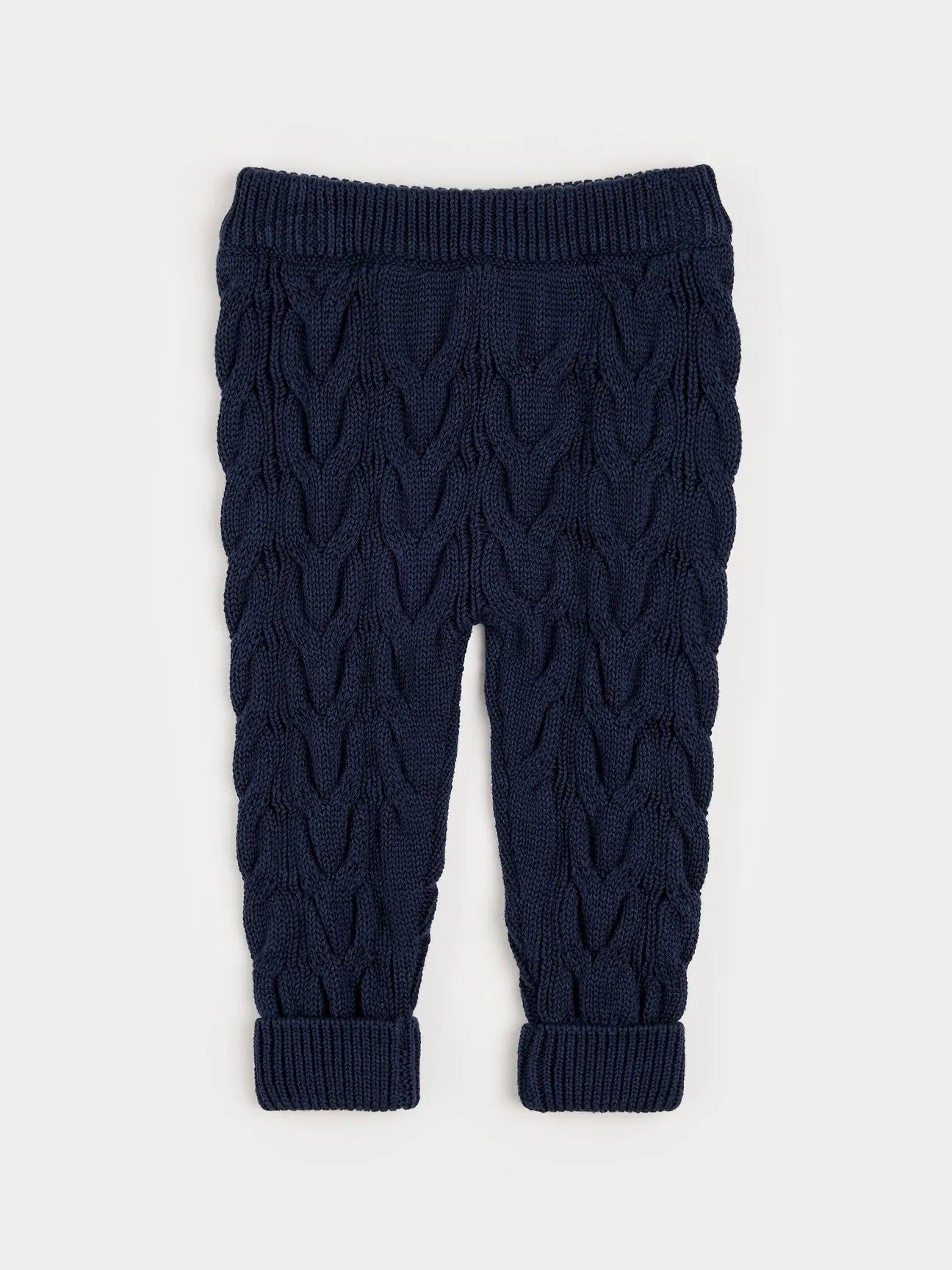 Sweater Knit Legging - Blue