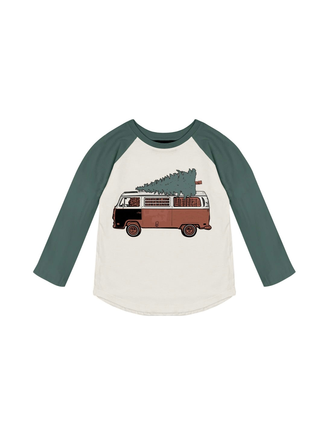 Raglan Tee - Christmas Tree