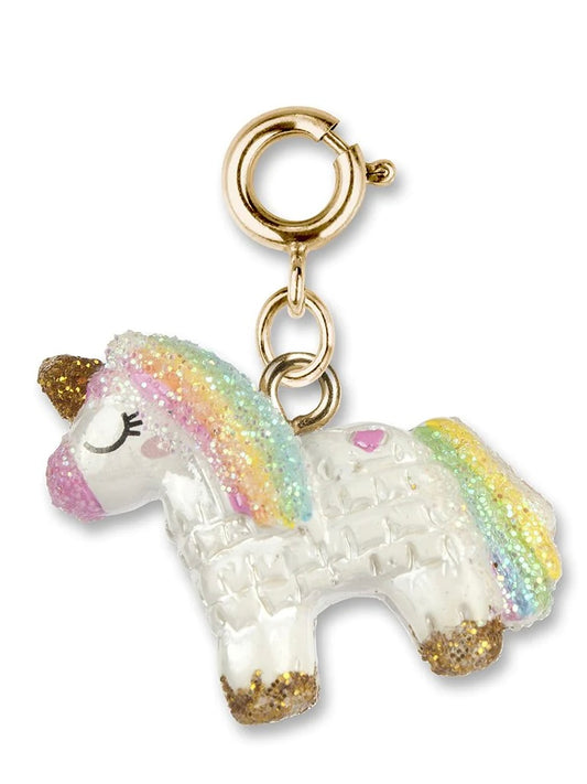 Charm It! Gold Unicorn Piñata Charm