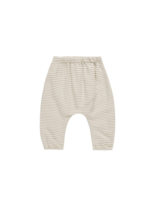 Woven Pant - Basil Stripe