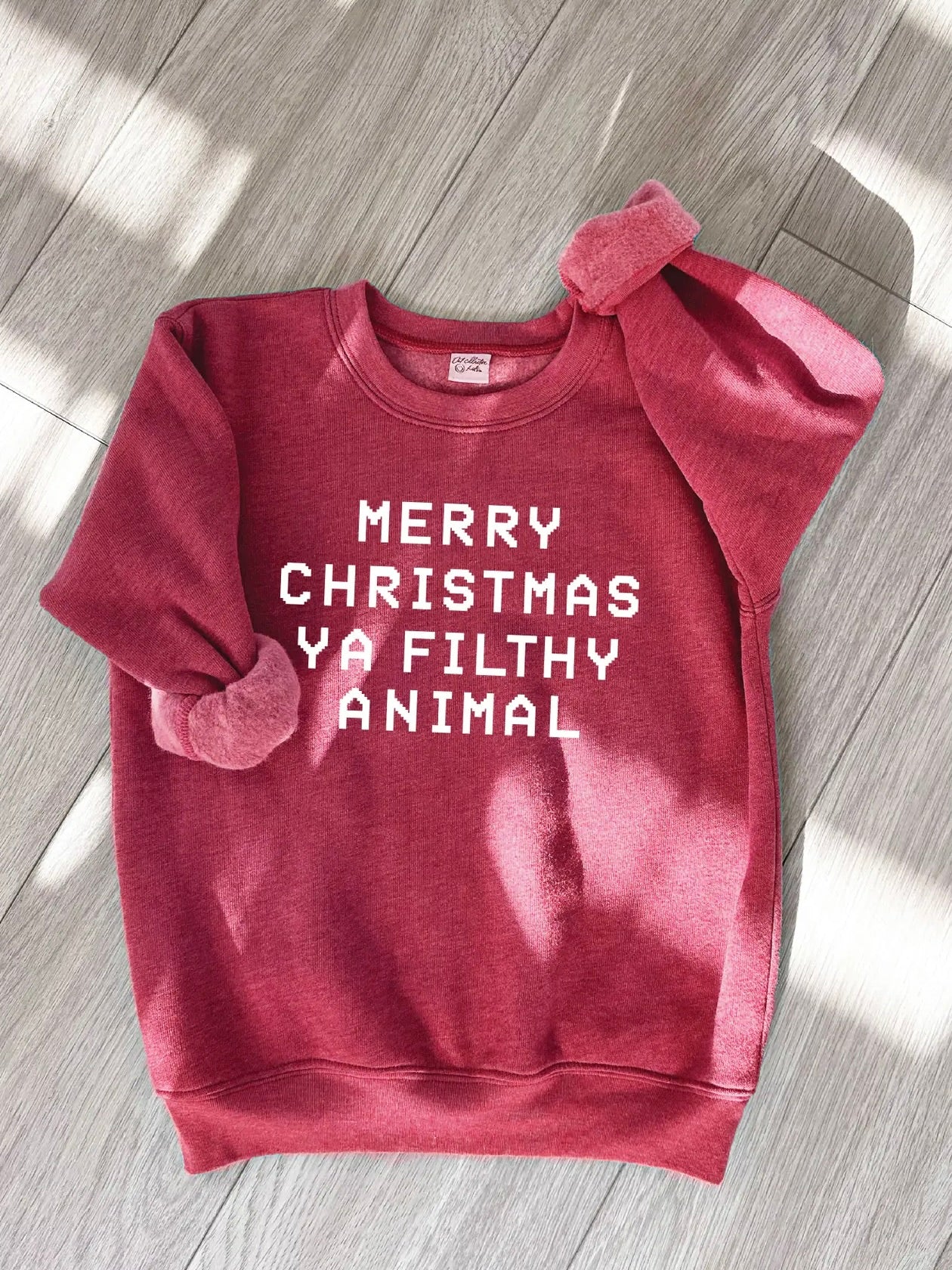 Merry Christmas Filthy Animal Youth Sweatshirt