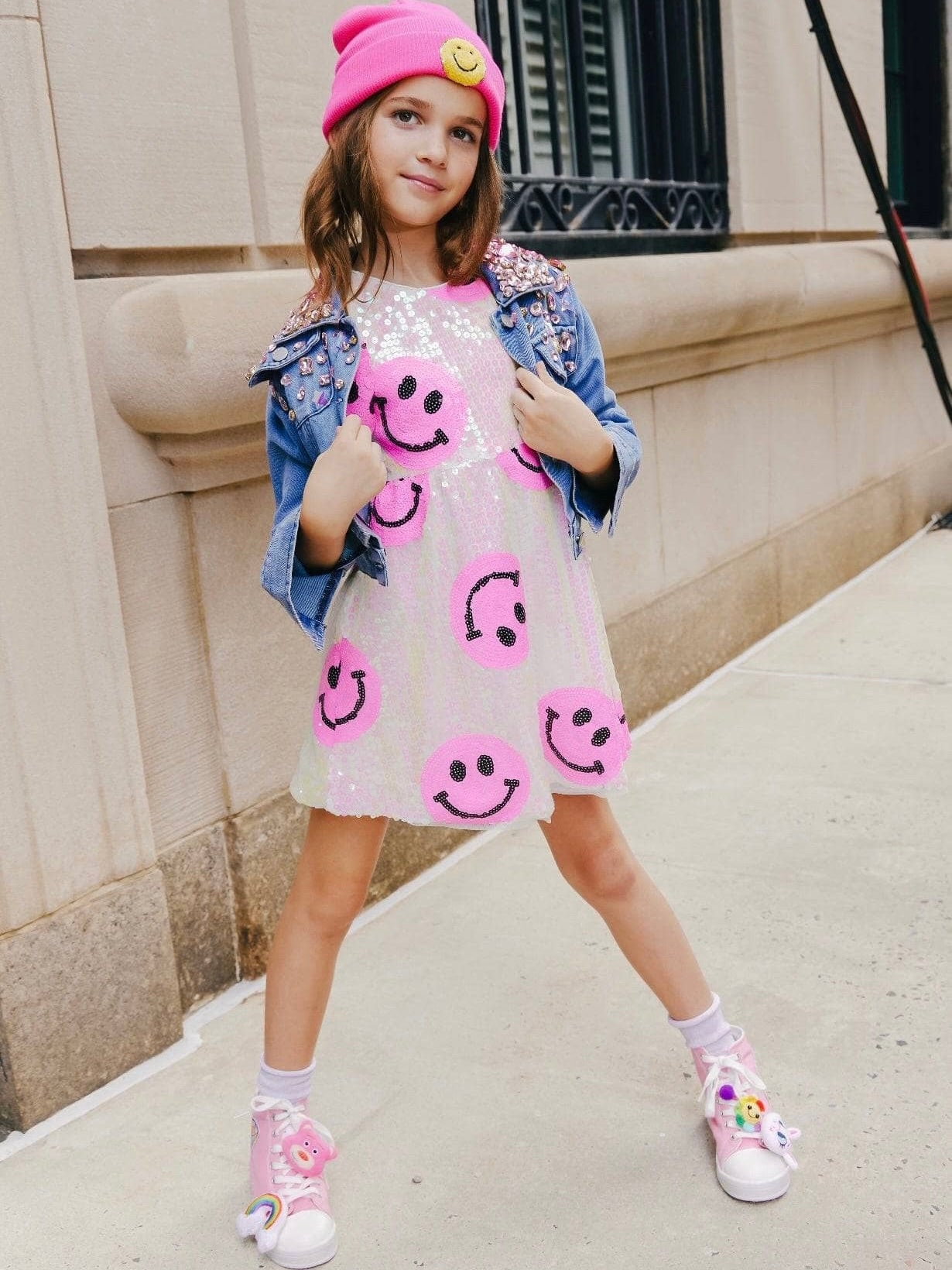 Pinkie Happy Emoji Dress