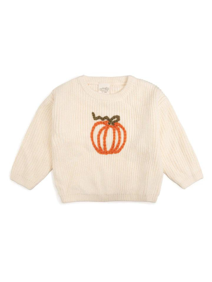 Knit Sweater - Pumpkin