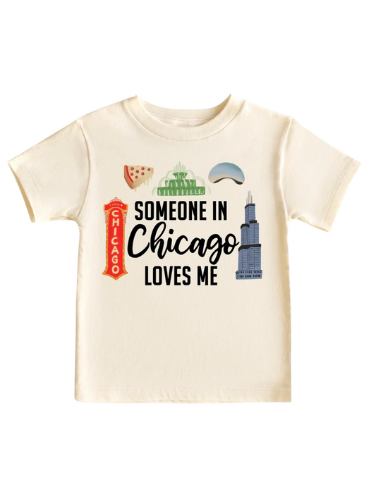 Someone in Chicago Loves Me Short Sleeve Tee