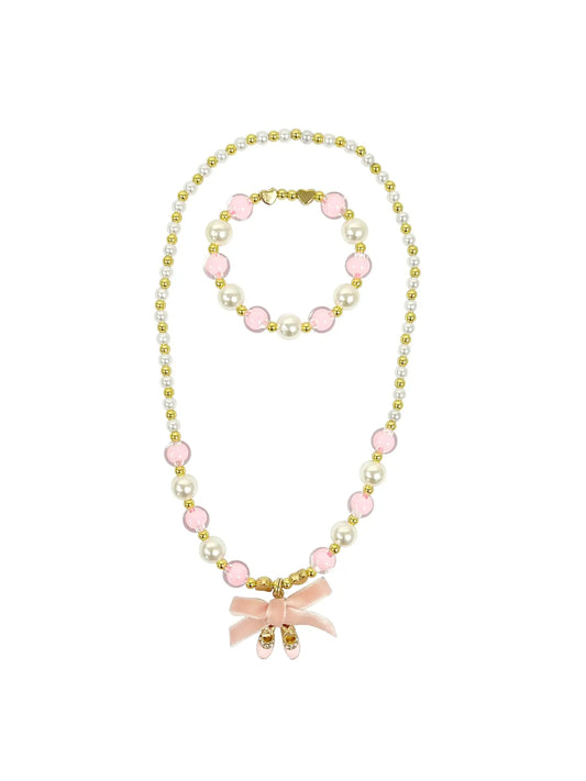 Ballerina Necklace & Bracelet Set